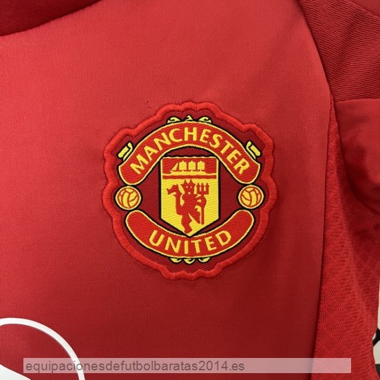 Nuevo 1ª Conjunto De Niños Manchester United 24/25 Rojo Baratas